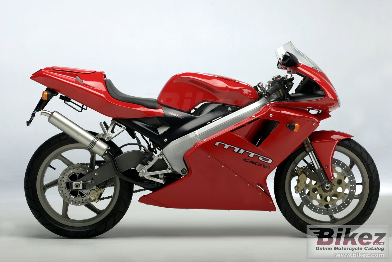 Big Cagiva mito 125 picture and wallpaper from Bikez.com